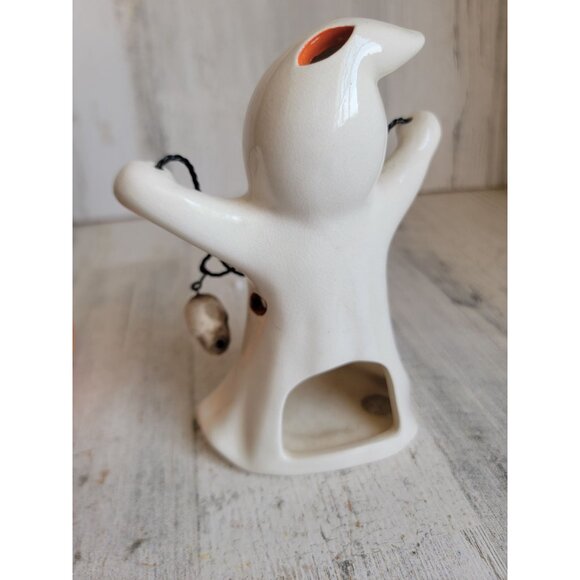 Ghost‎ do you like candle holder wax pumpkin Halloween set - Picture 10 of 11